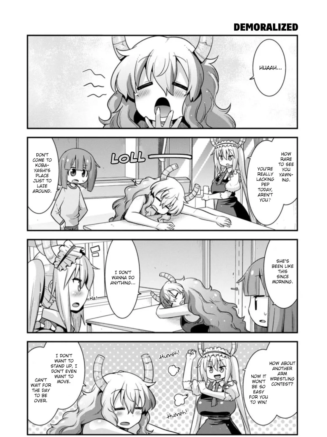 Kobayashi-san Chi no Maid Dragon: Lucoa Is My xx Chapter 29 page 3 - 