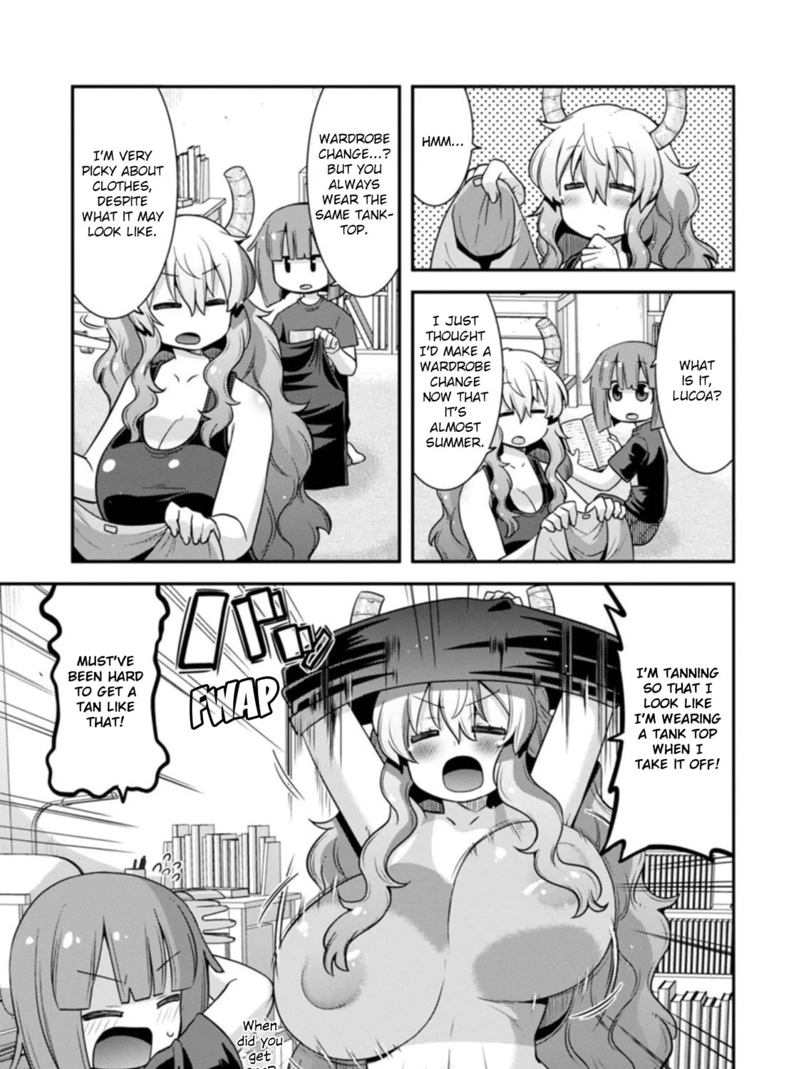 Kobayashi-san Chi no Maid Dragon: Lucoa Is My xx Chapter 30 page 1 - 