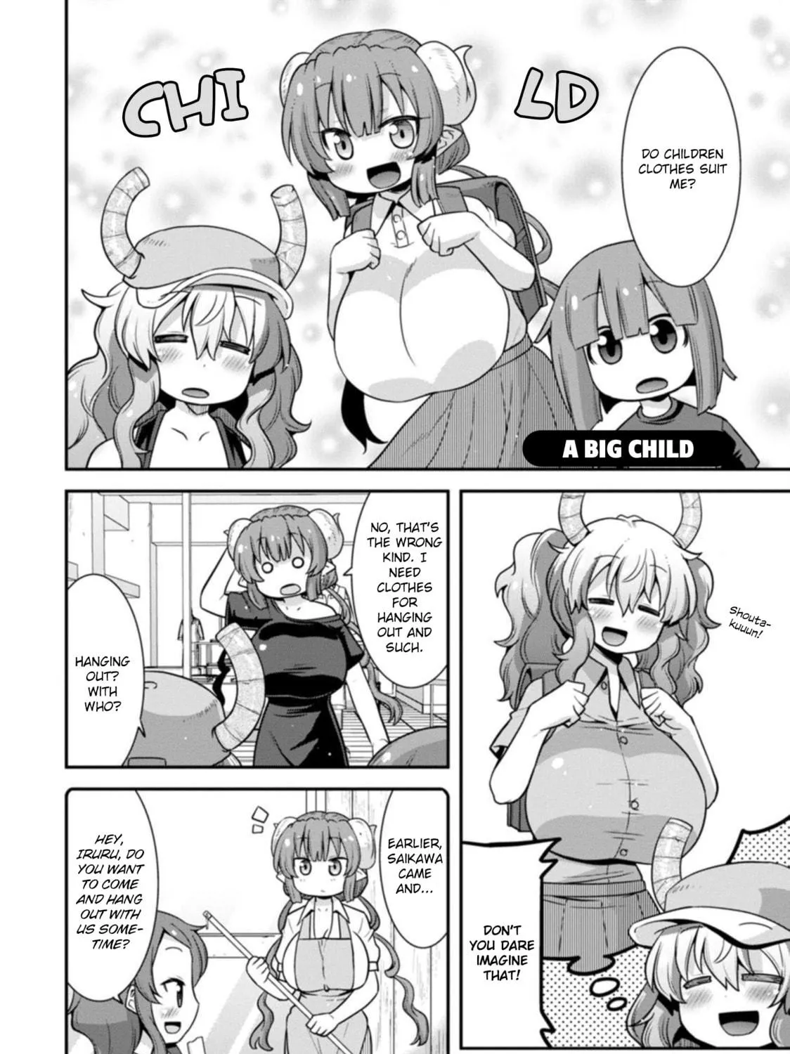 Kobayashi-san Chi no Maid Dragon: Lucoa Is My xx Chapter 30 page 11 - 