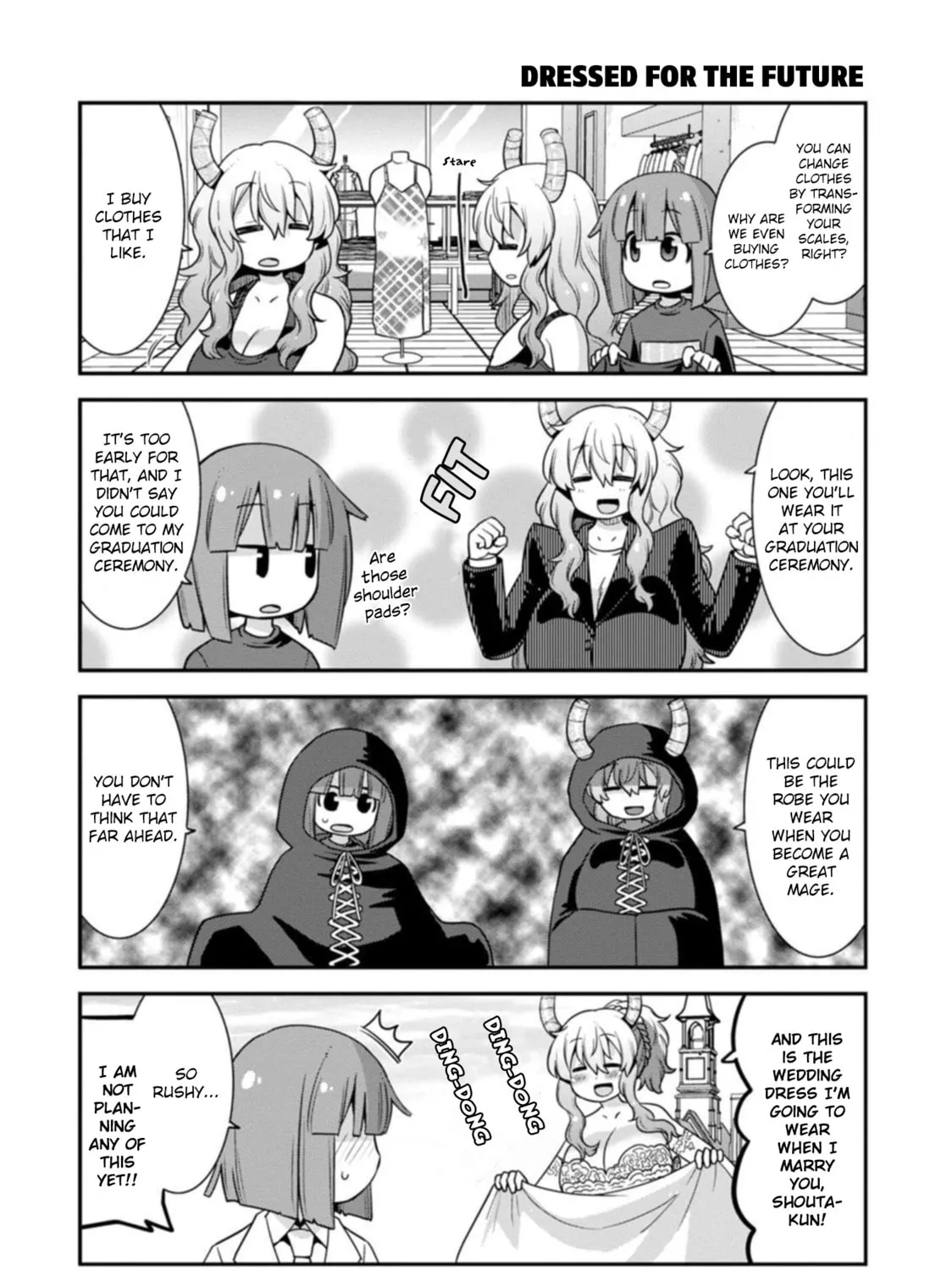Kobayashi-san Chi no Maid Dragon: Lucoa Is My xx Chapter 30 page 3 - 