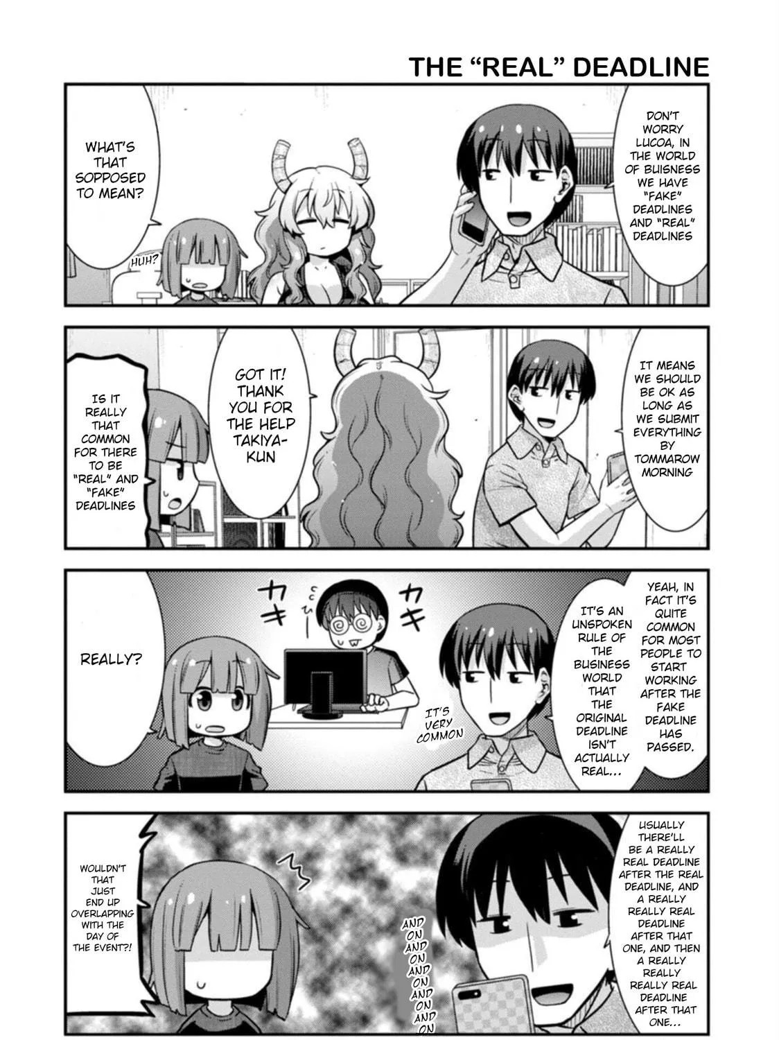 Kobayashi-san Chi no Maid Dragon: Lucoa Is My xx Chapter 32 page 11 - 