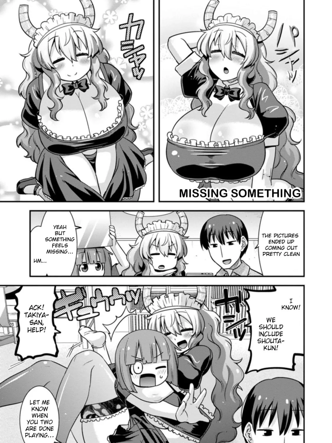 Kobayashi-san Chi no Maid Dragon: Lucoa Is My xx Chapter 32 page 13 - 