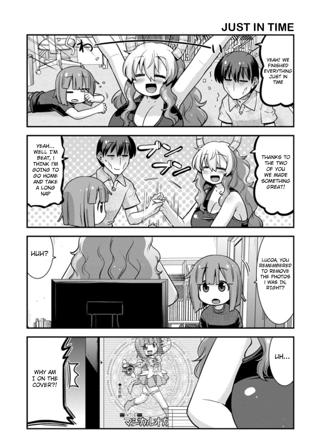 Kobayashi-san Chi no Maid Dragon: Lucoa Is My xx Chapter 32 page 25 - 