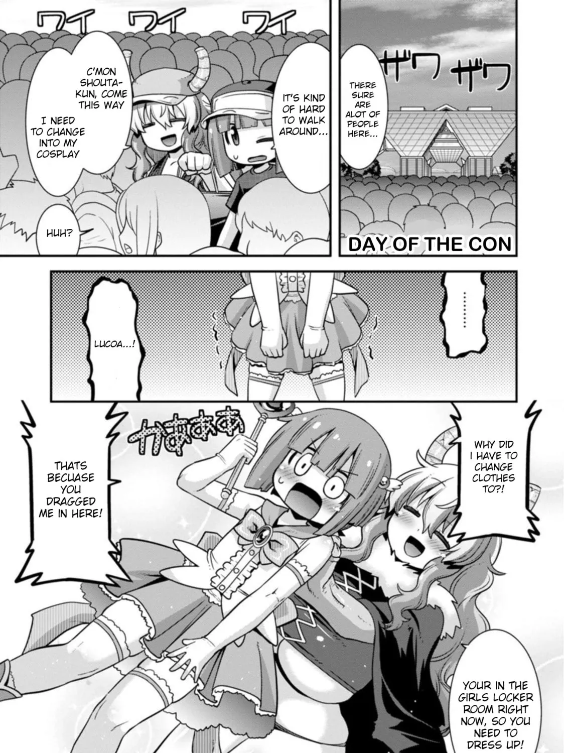Kobayashi-san Chi no Maid Dragon: Lucoa Is My xx Chapter 32 page 27 - 