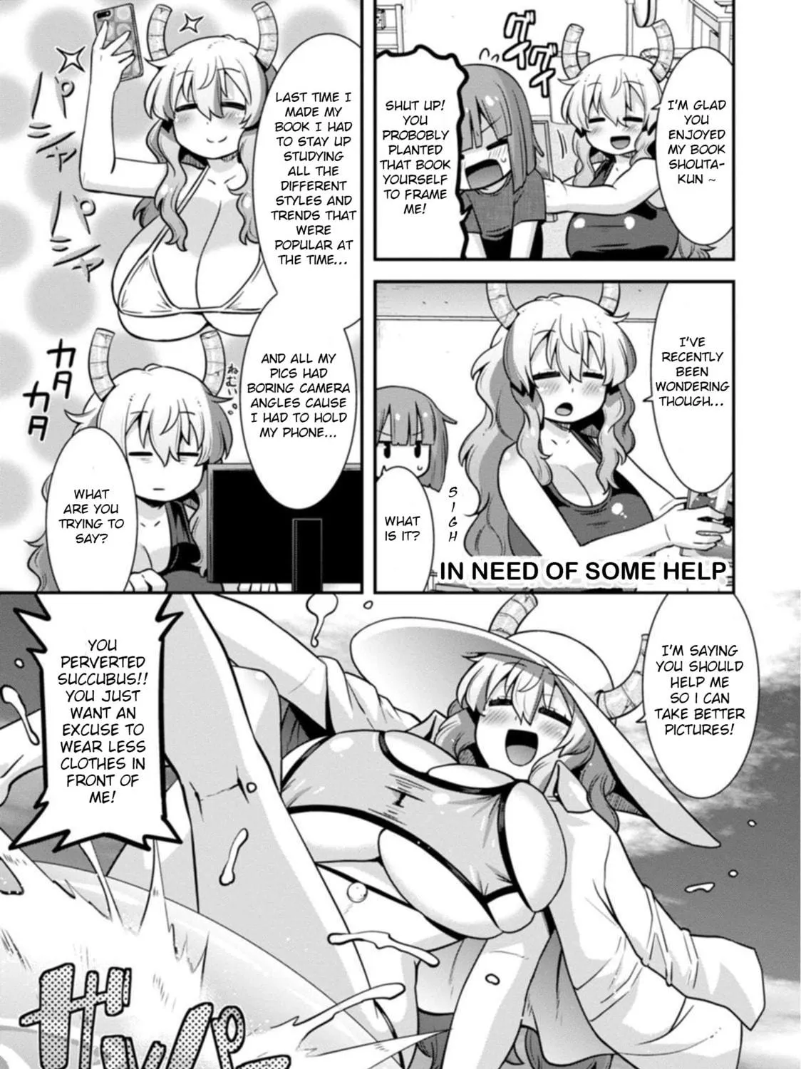 Kobayashi-san Chi no Maid Dragon: Lucoa Is My xx Chapter 32 page 5 - 