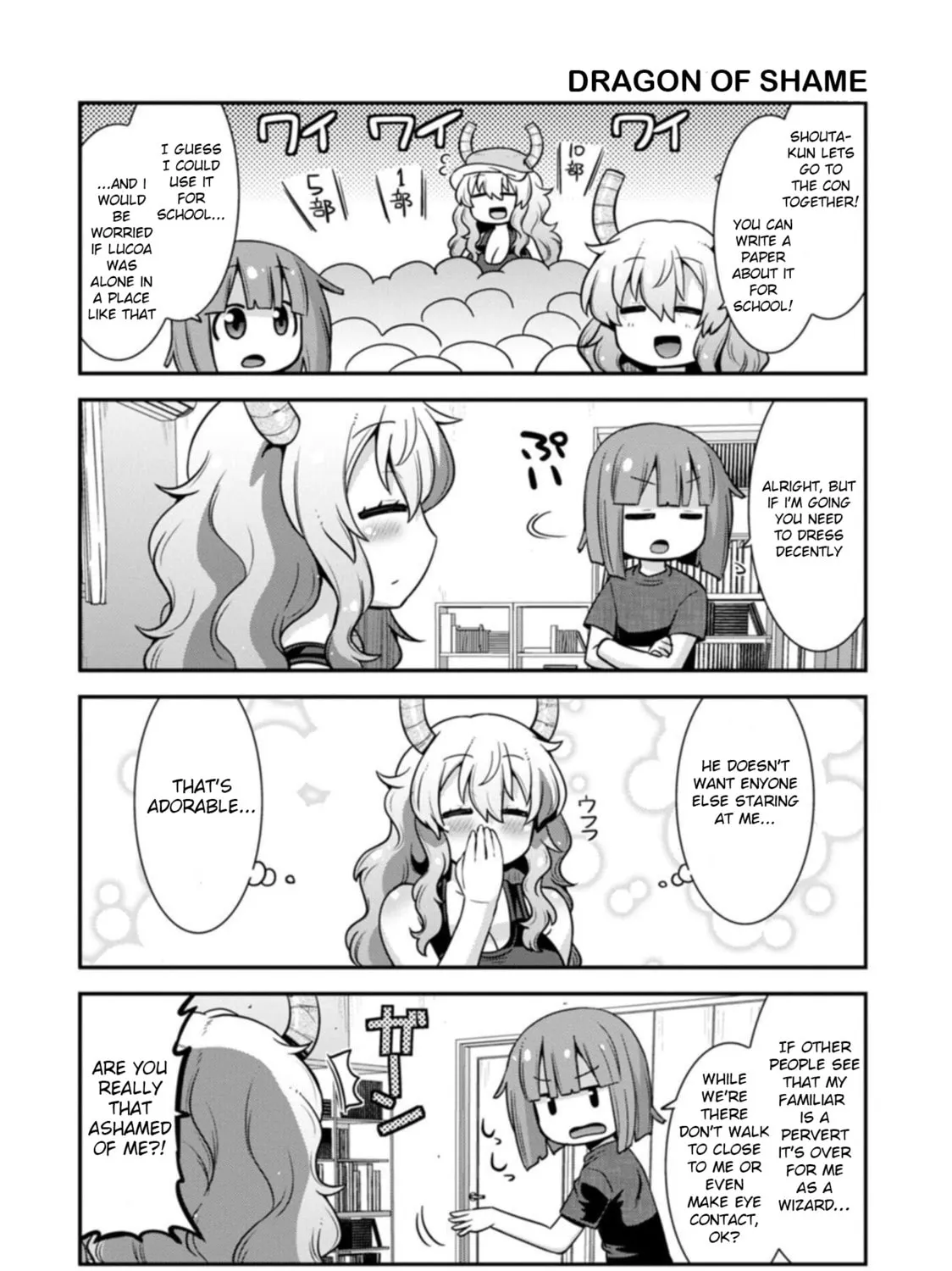 Kobayashi-san Chi no Maid Dragon: Lucoa Is My xx Chapter 32 page 7 - 