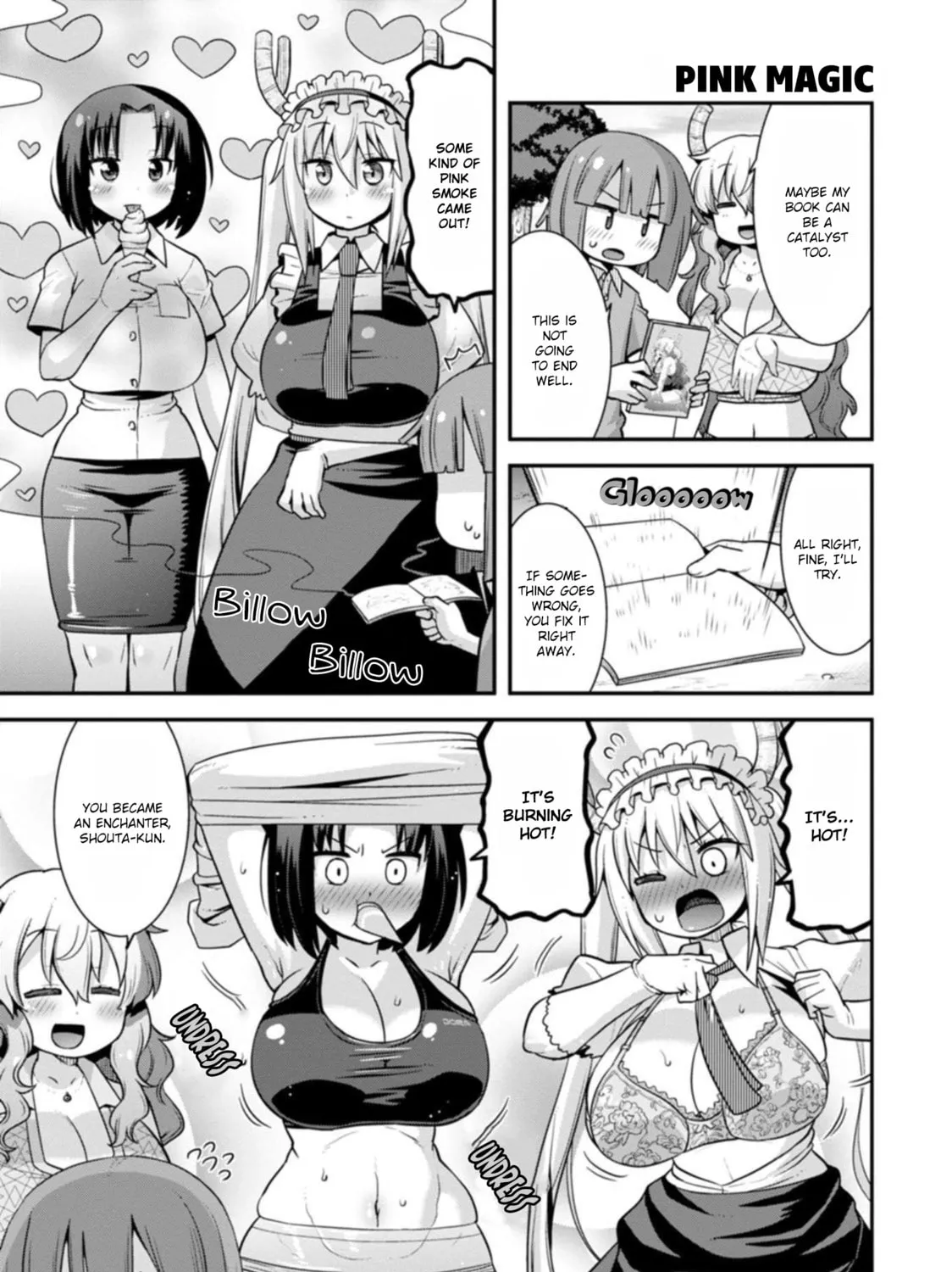 Kobayashi-san Chi no Maid Dragon: Lucoa Is My xx Chapter 33 page 13 - 