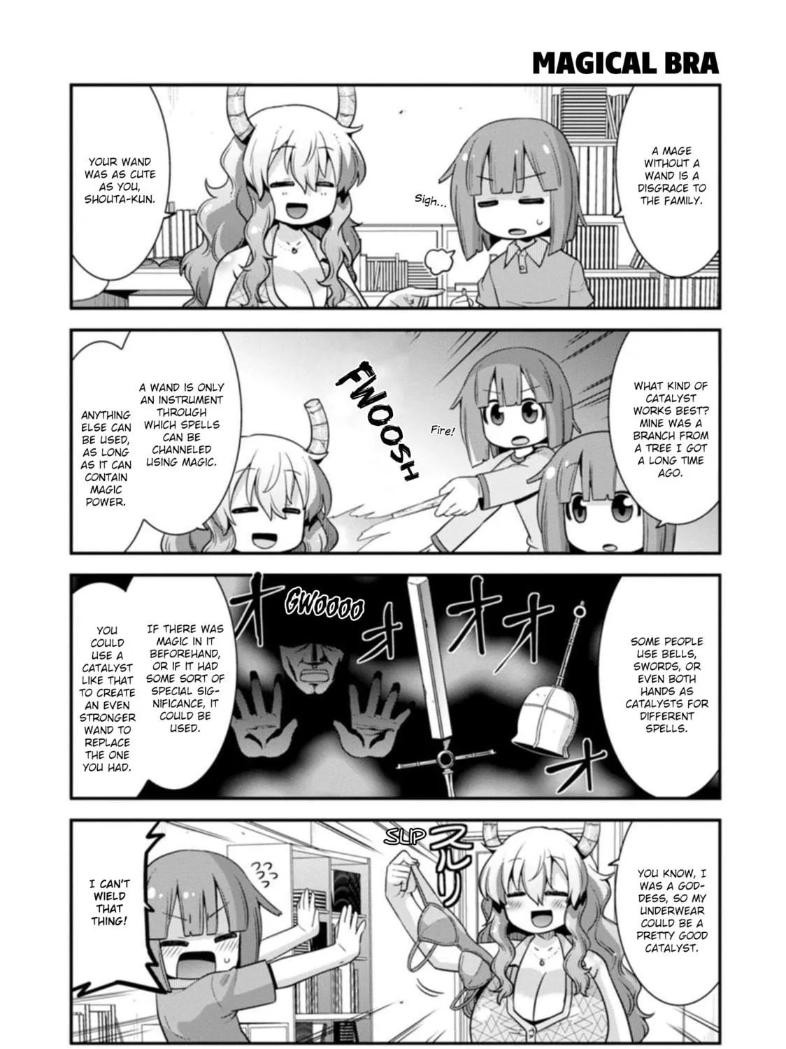Kobayashi-san Chi no Maid Dragon: Lucoa Is My xx Chapter 33 page 5 - 
