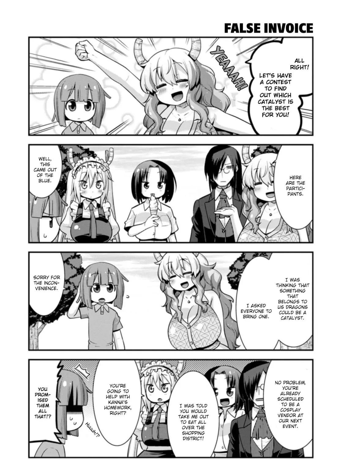 Kobayashi-san Chi no Maid Dragon: Lucoa Is My xx Chapter 33 page 7 - 
