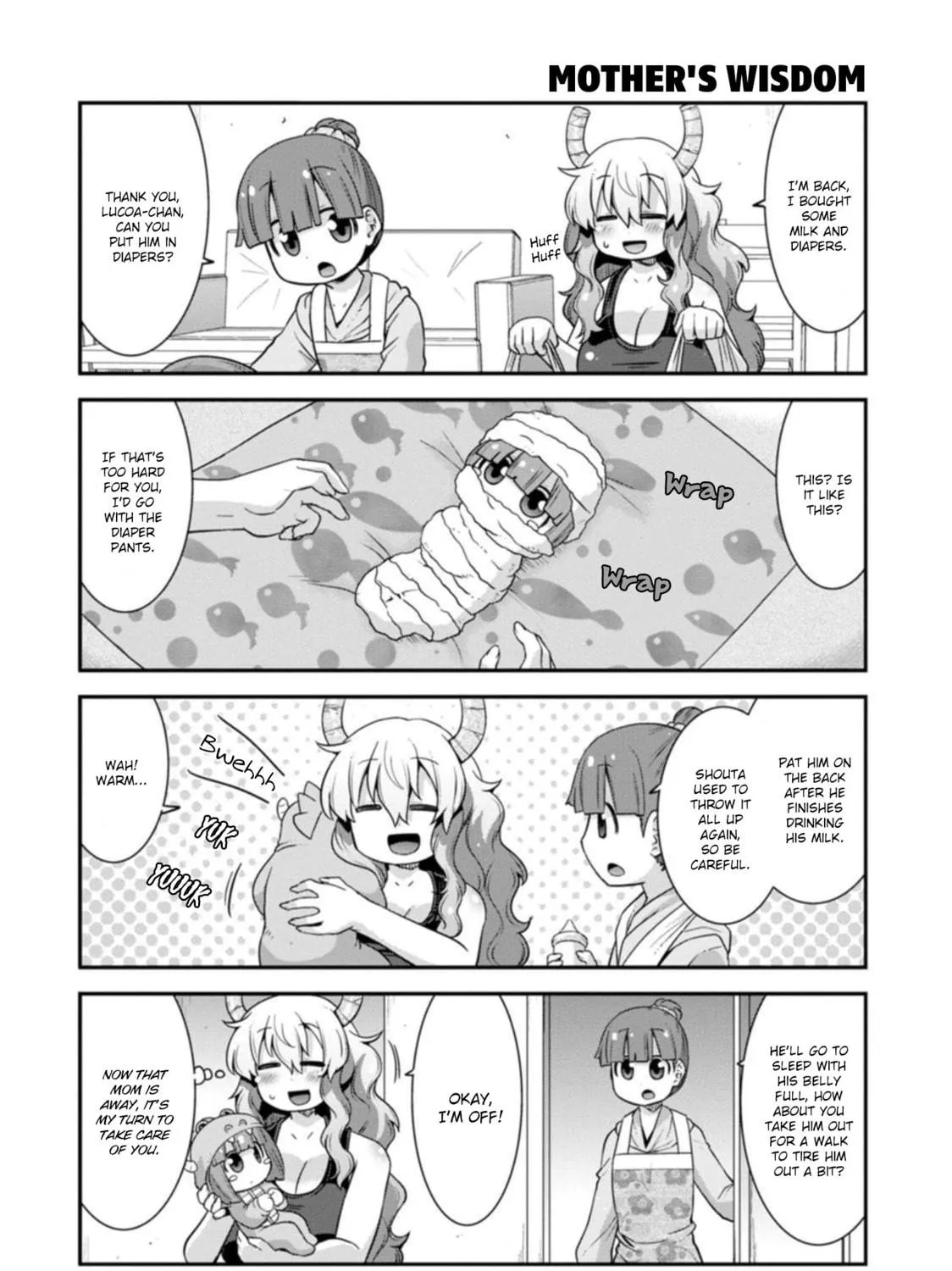 Kobayashi-san Chi no Maid Dragon: Lucoa Is My xx Chapter 34 page 11 - 