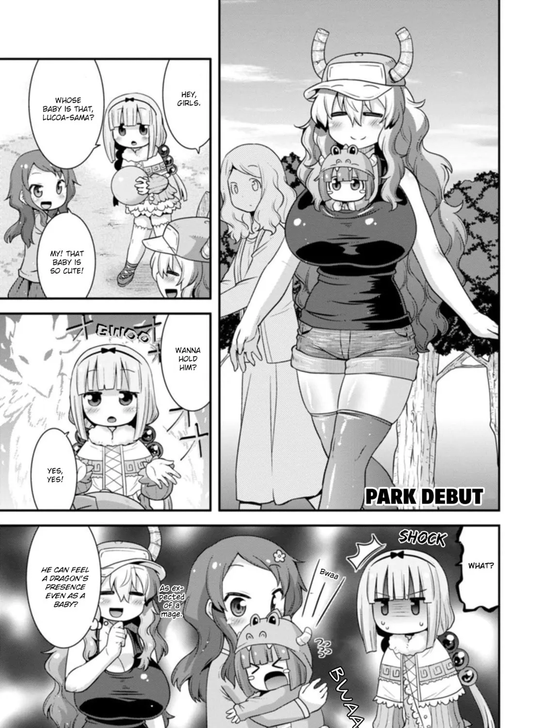 Kobayashi-san Chi no Maid Dragon: Lucoa Is My xx Chapter 34 page 13 - 