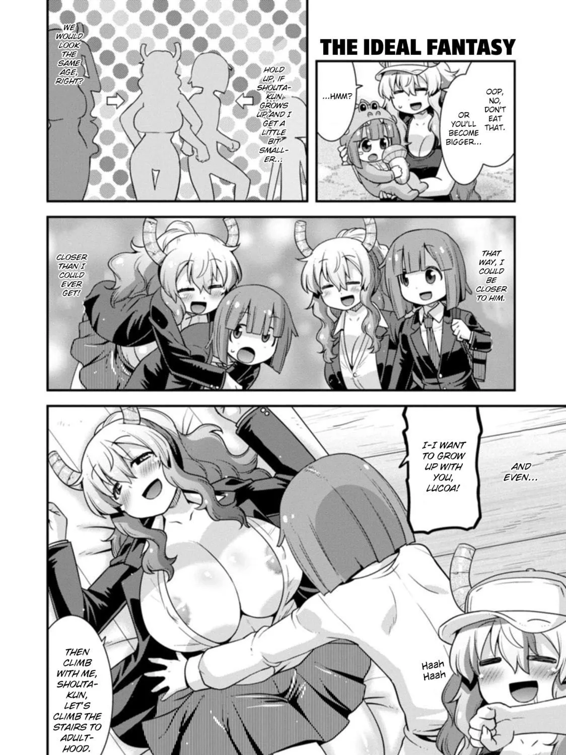 Kobayashi-san Chi no Maid Dragon: Lucoa Is My xx Chapter 34 page 19 - 