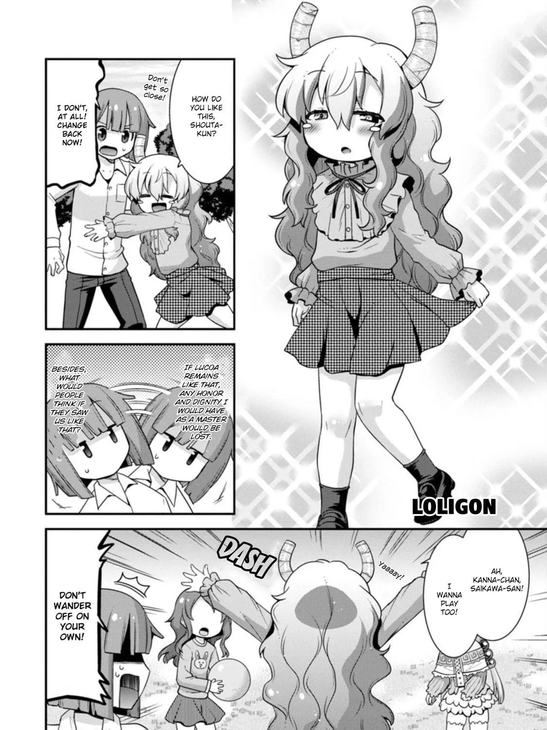 Kobayashi-san Chi no Maid Dragon: Lucoa Is My xx Chapter 34 page 23 - 