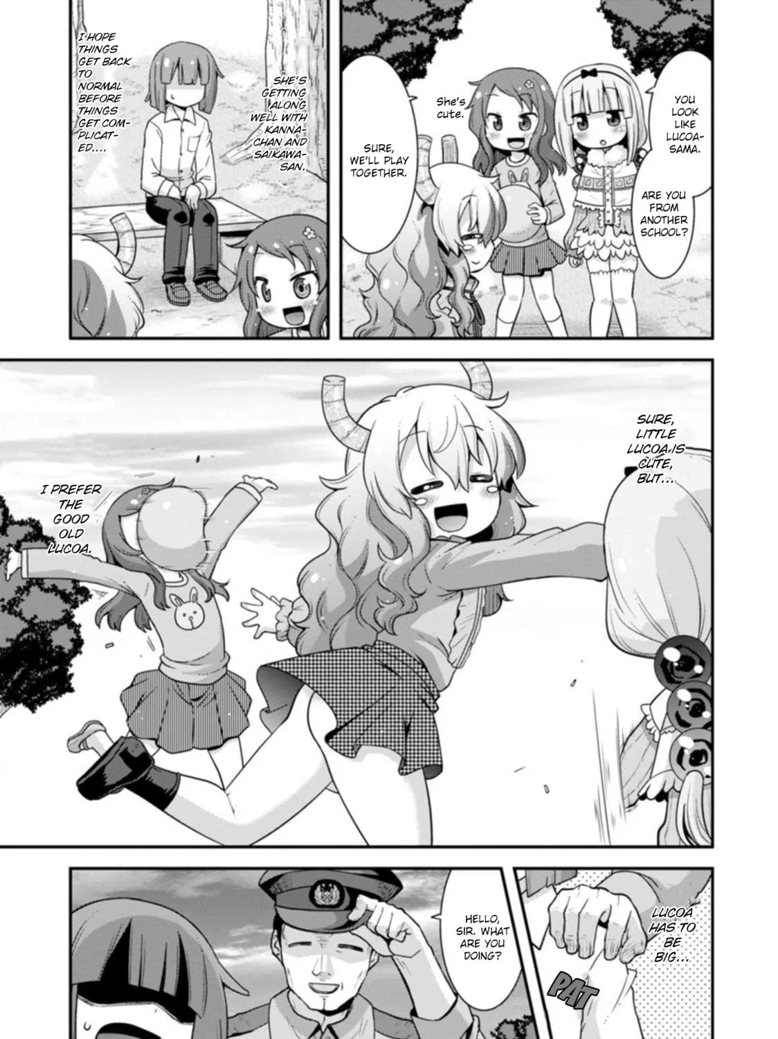 Kobayashi-san Chi no Maid Dragon: Lucoa Is My xx Chapter 34 page 25 - 