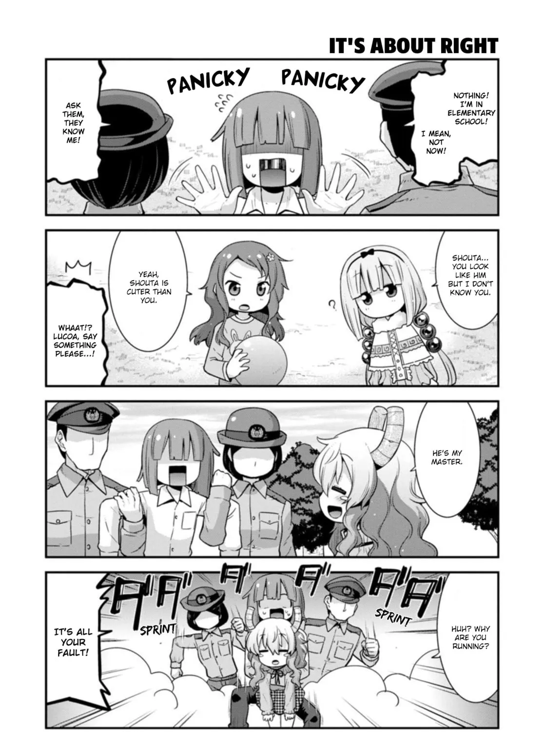 Kobayashi-san Chi no Maid Dragon: Lucoa Is My xx Chapter 34 page 27 - 