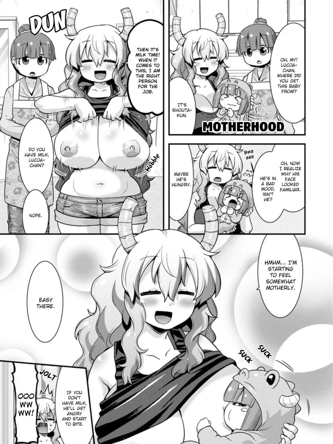 Kobayashi-san Chi no Maid Dragon: Lucoa Is My xx Chapter 34 page 9 - 