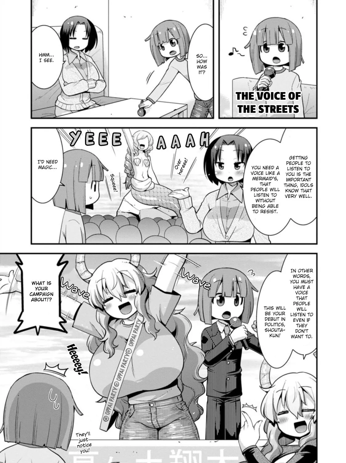 Kobayashi-san Chi no Maid Dragon: Lucoa Is My xx Chapter 35 page 13 - 
