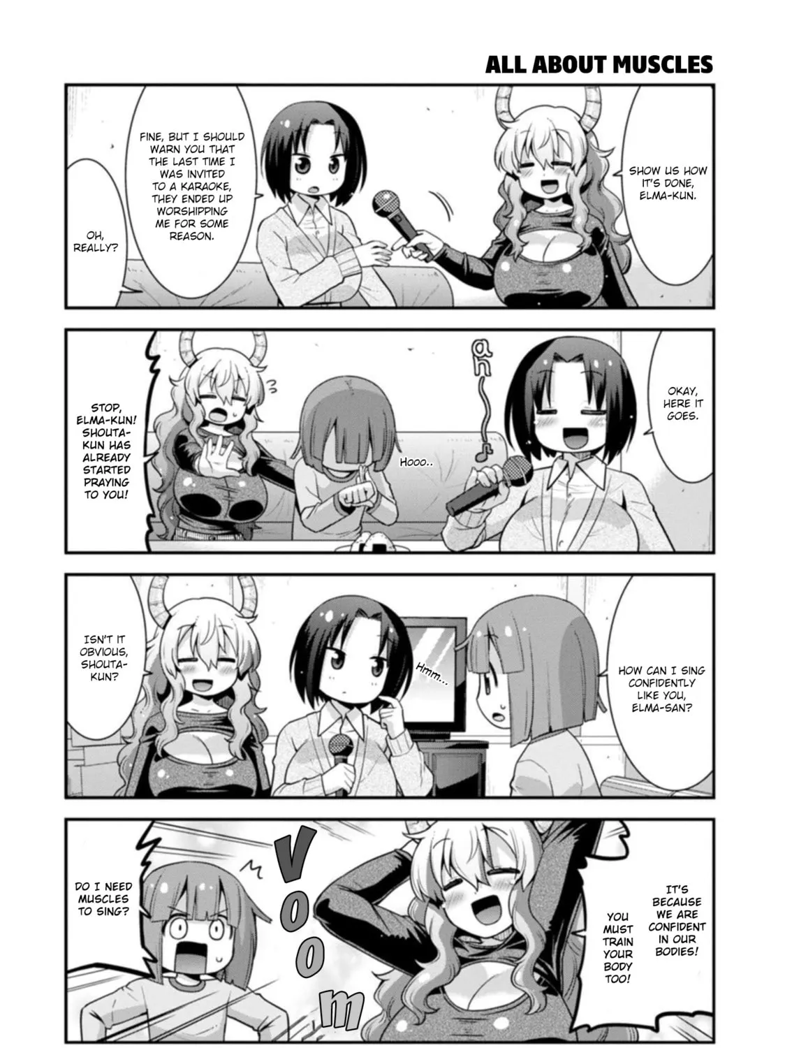 Kobayashi-san Chi no Maid Dragon: Lucoa Is My xx Chapter 35 page 15 - 