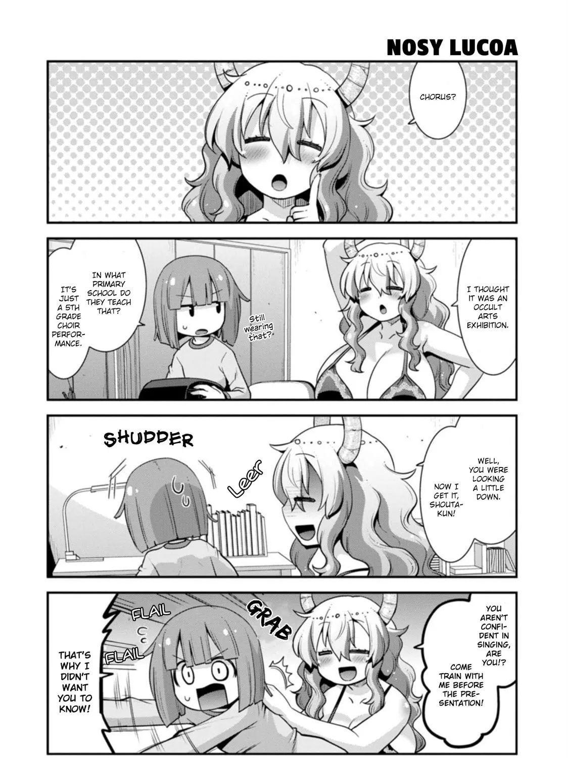 Kobayashi-san Chi no Maid Dragon: Lucoa Is My xx Chapter 35 page 3 - 