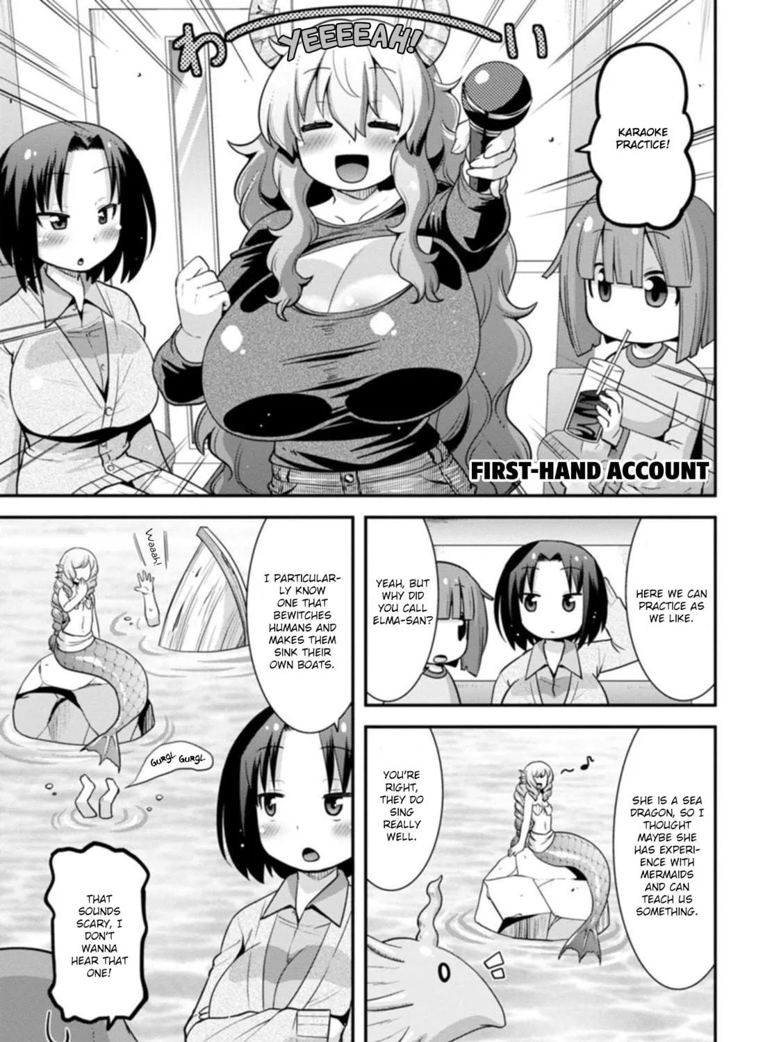 Kobayashi-san Chi no Maid Dragon: Lucoa Is My xx Chapter 35 page 9 - 