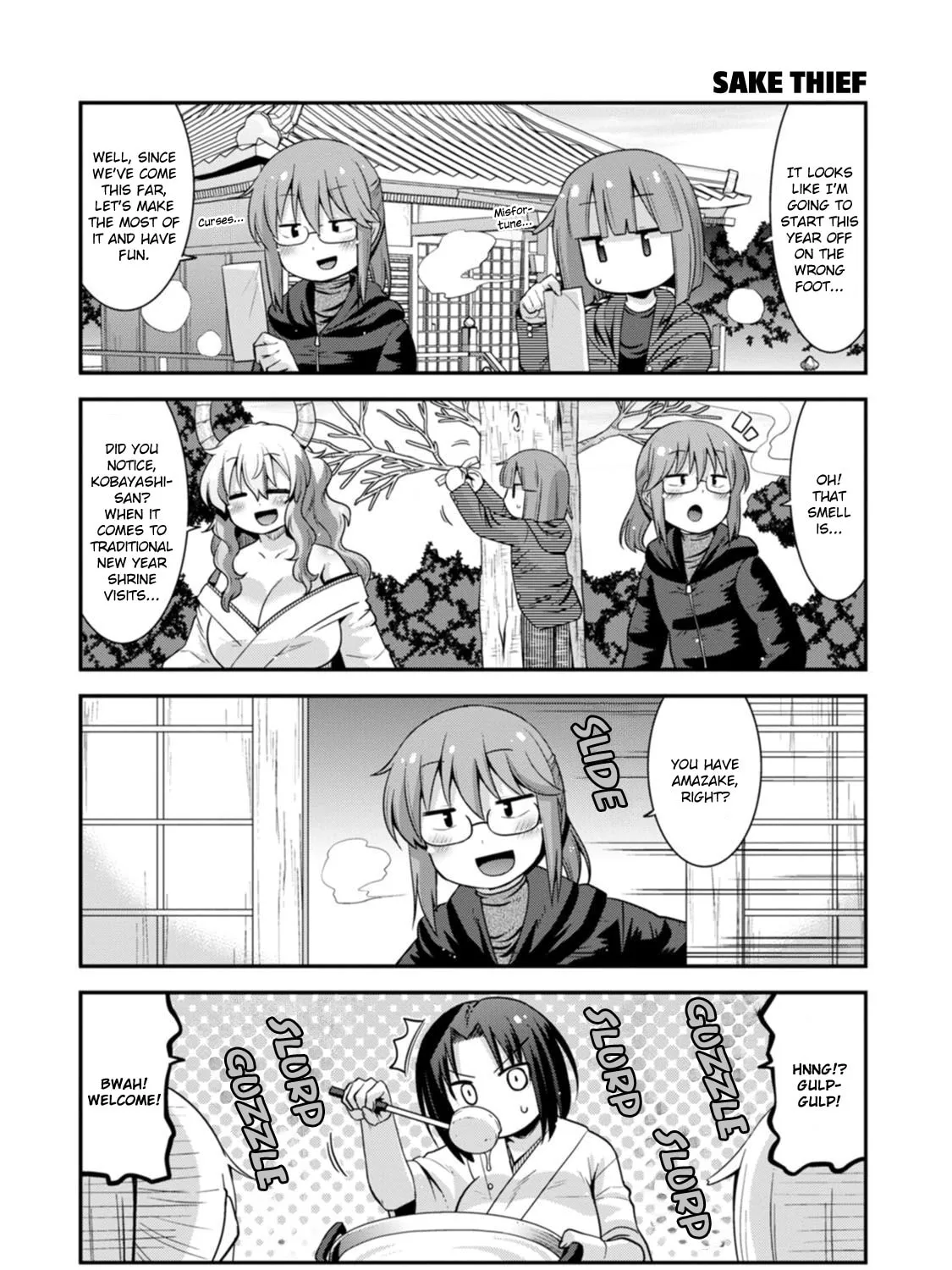 Kobayashi-san Chi no Maid Dragon: Lucoa Is My xx Chapter 36 page 15 - 