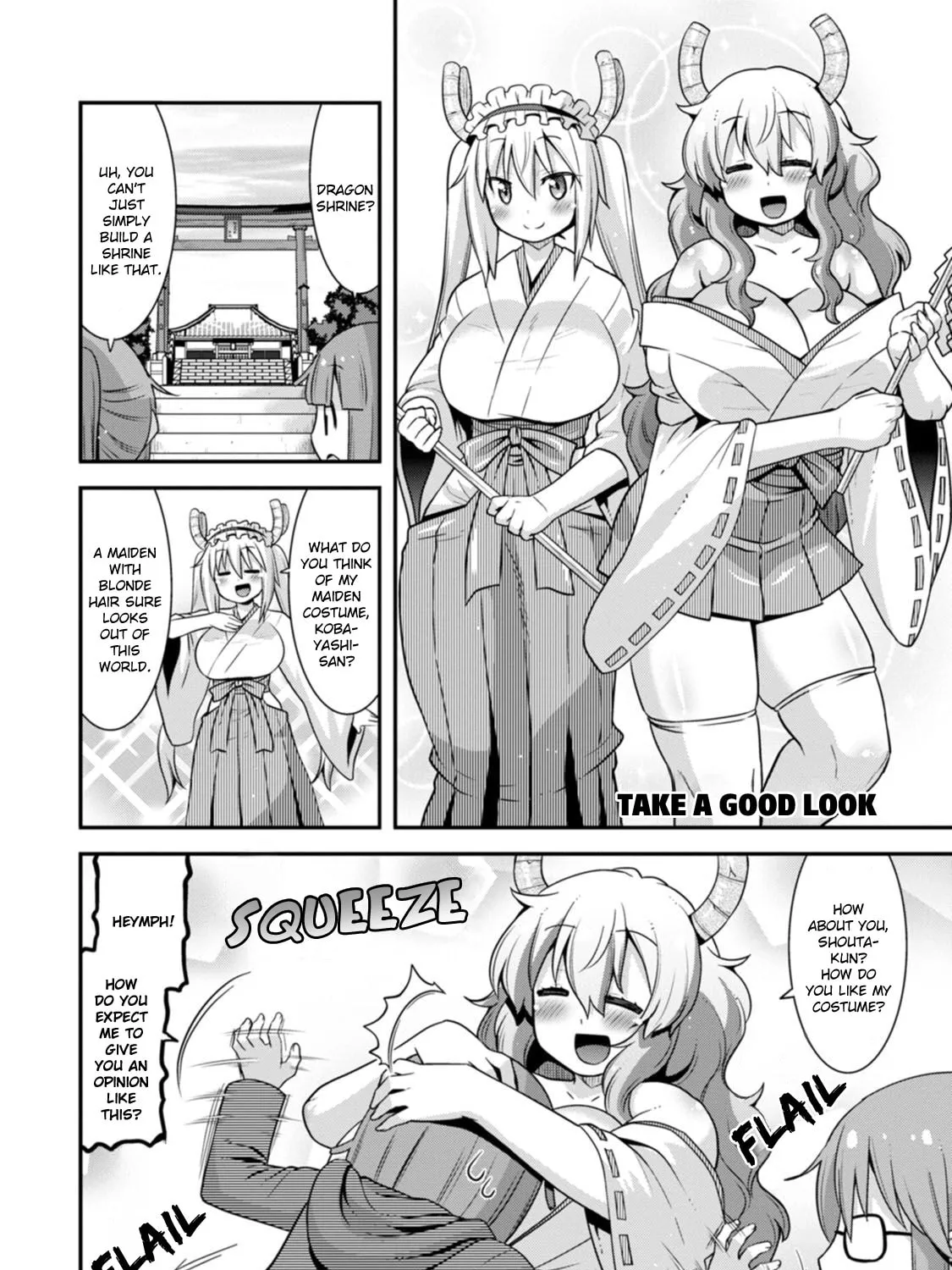 Kobayashi-san Chi no Maid Dragon: Lucoa Is My xx Chapter 36 page 3 - 