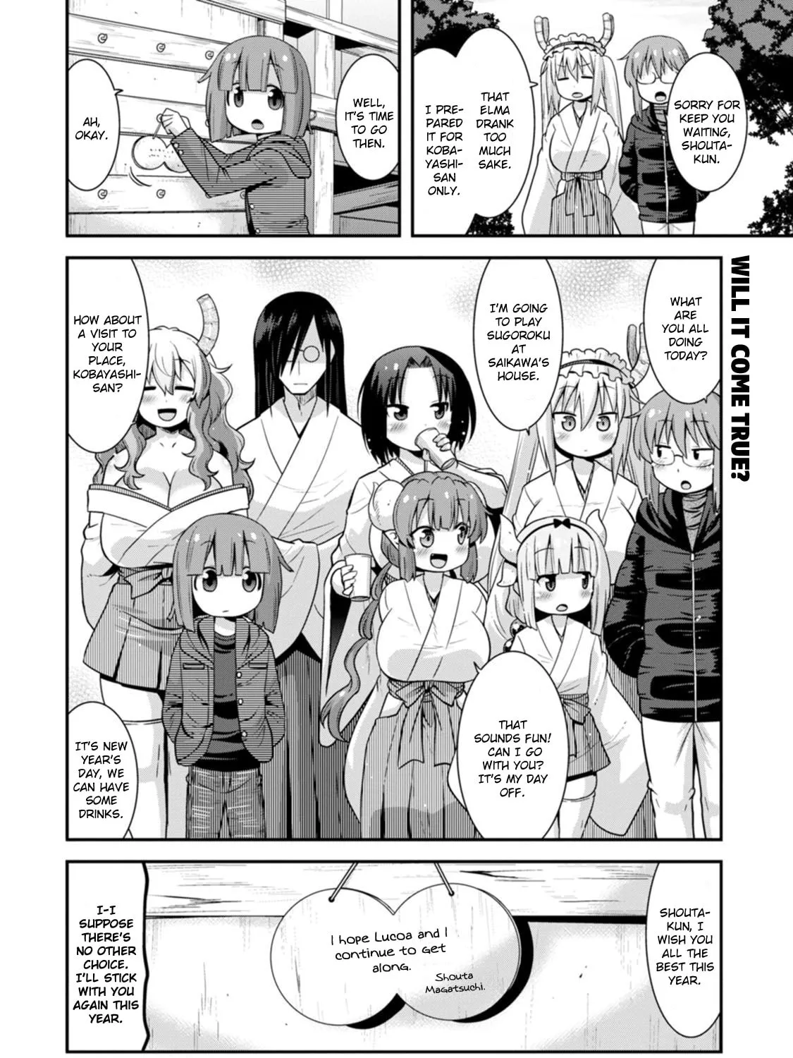 Kobayashi-san Chi no Maid Dragon: Lucoa Is My xx Chapter 36 page 27 - 