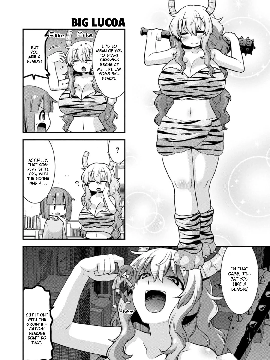 Kobayashi-san Chi no Maid Dragon: Lucoa Is My xx Chapter 37 page 3 - 