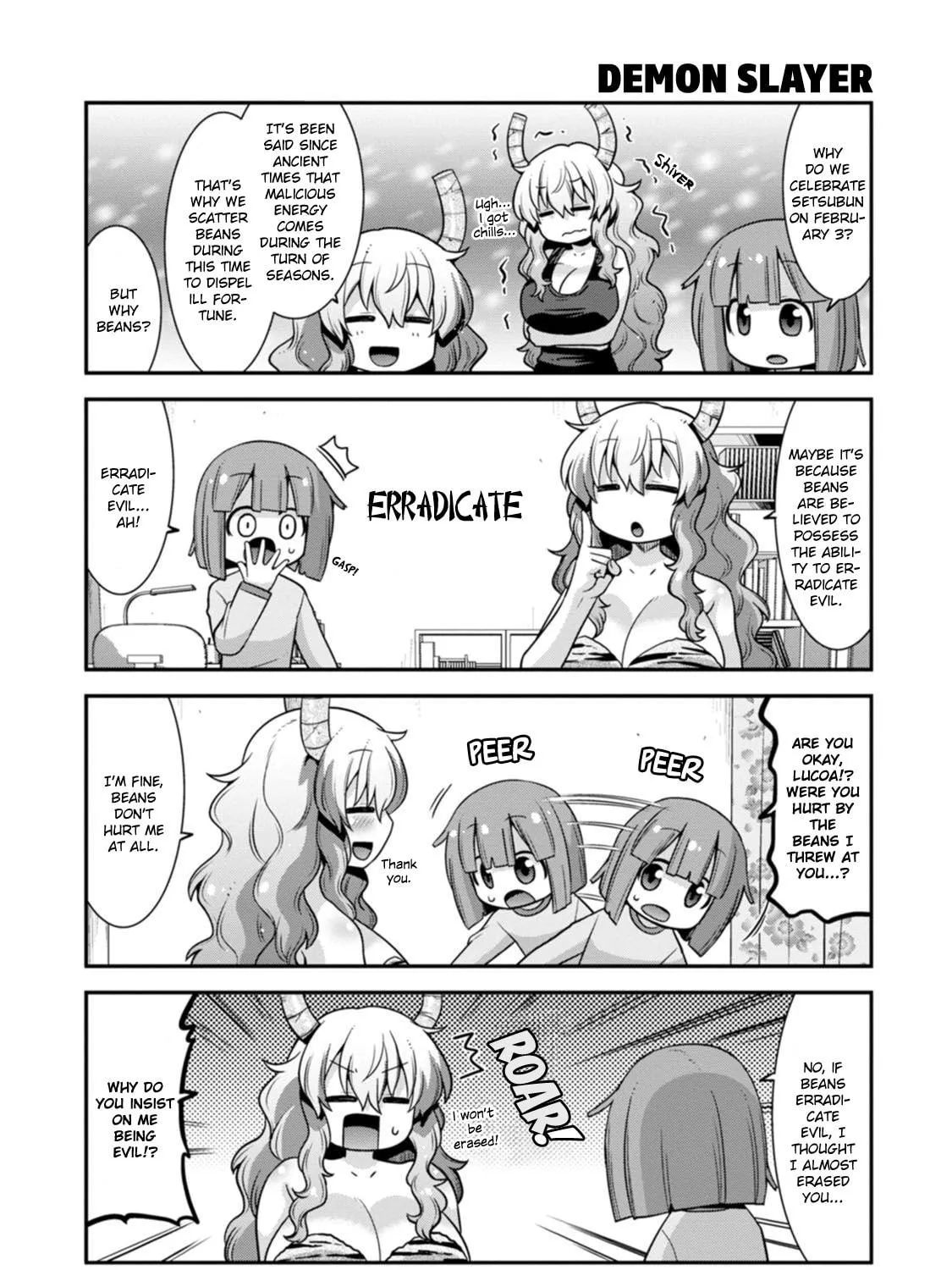 Kobayashi-san Chi no Maid Dragon: Lucoa Is My xx Chapter 37 page 5 - 