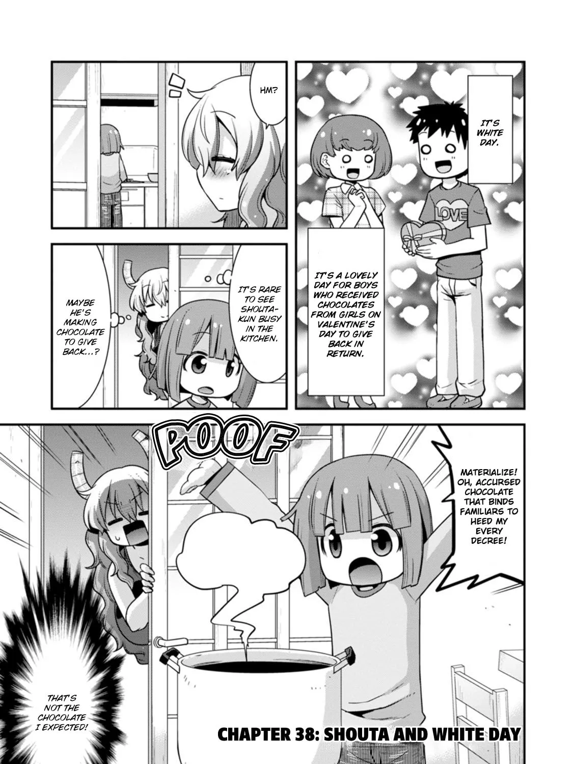 Kobayashi-san Chi no Maid Dragon: Lucoa Is My xx Chapter 38 page 1 - 