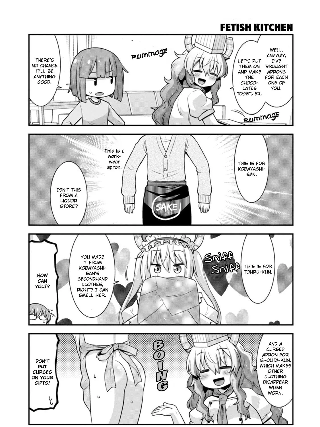 Kobayashi-san Chi no Maid Dragon: Lucoa Is My xx Chapter 38 page 13 - 