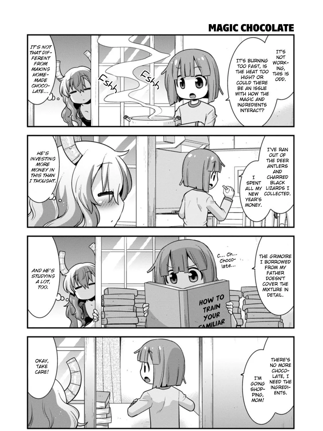 Kobayashi-san Chi no Maid Dragon: Lucoa Is My xx Chapter 38 page 3 - 