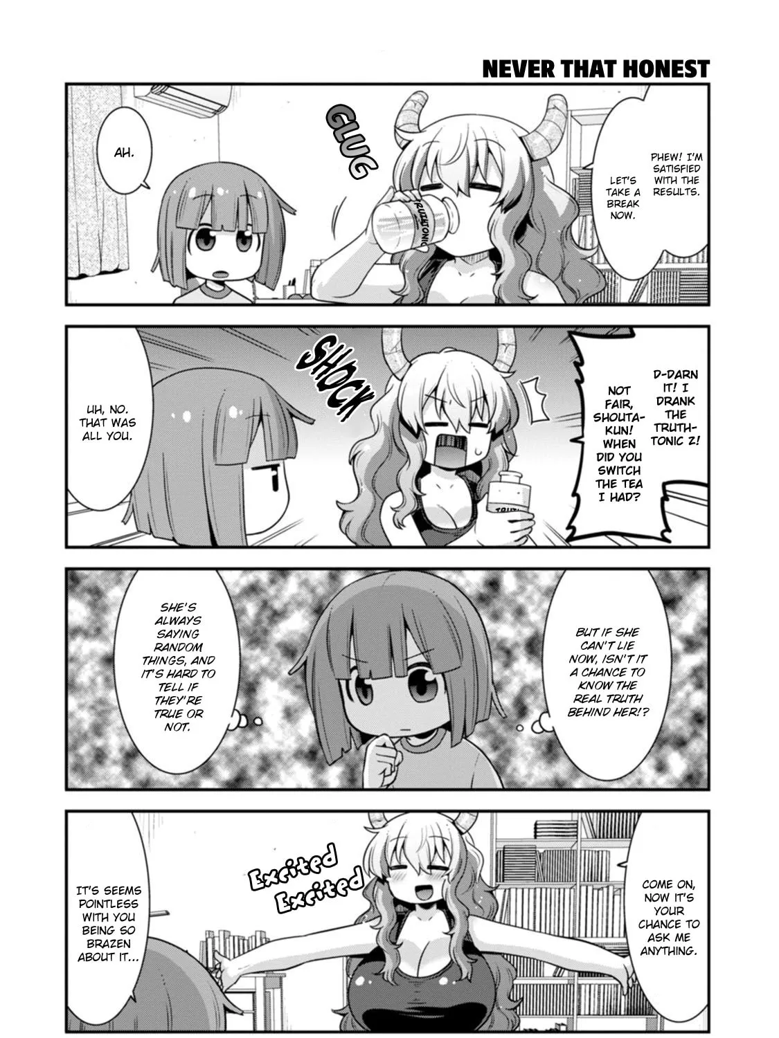 Kobayashi-san Chi no Maid Dragon: Lucoa Is My xx Chapter 39 page 15 - 