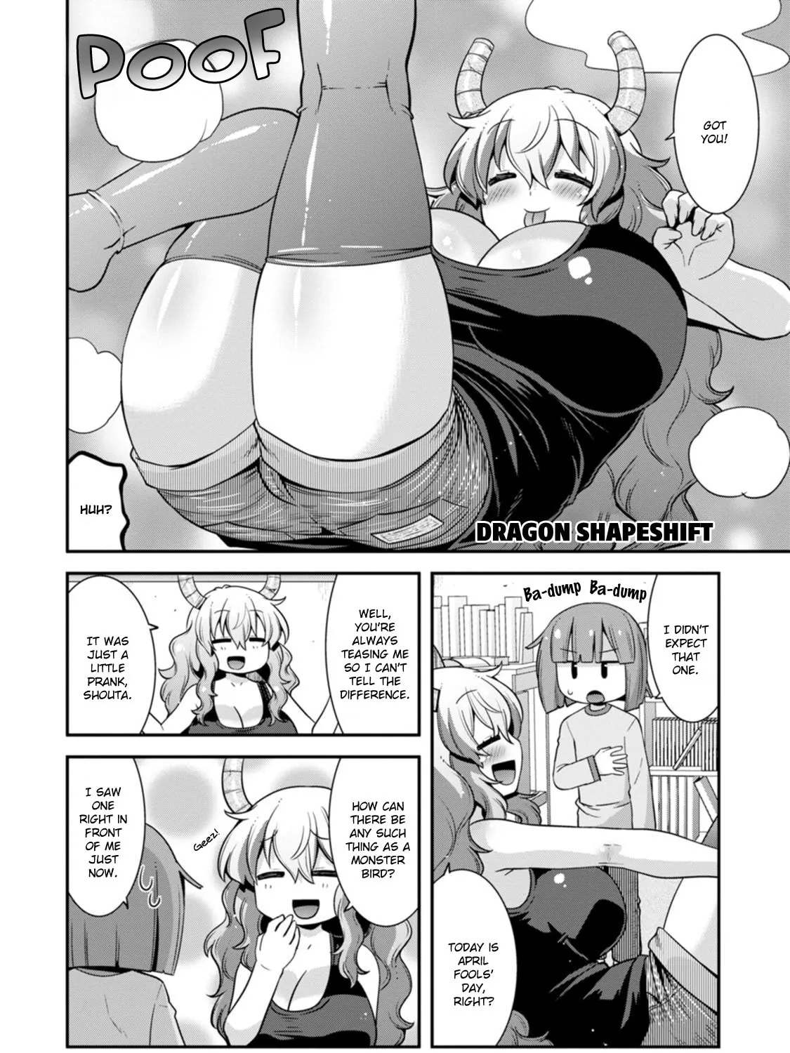Kobayashi-san Chi no Maid Dragon: Lucoa Is My xx Chapter 39 page 3 - 