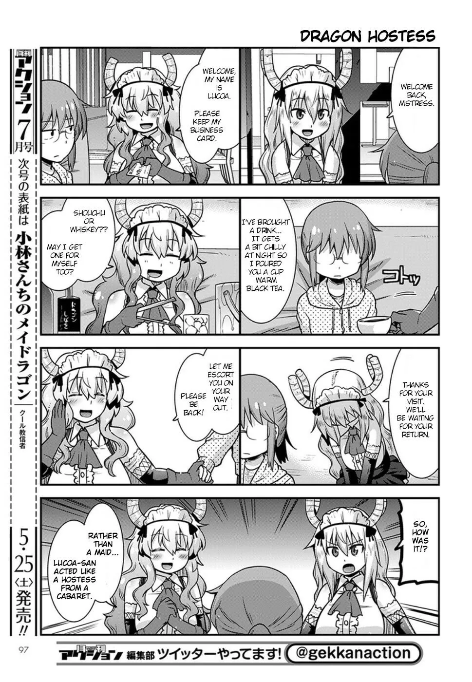 Kobayashi-san Chi no Maid Dragon: Lucoa Is My xx Chapter 4 page 11 - 