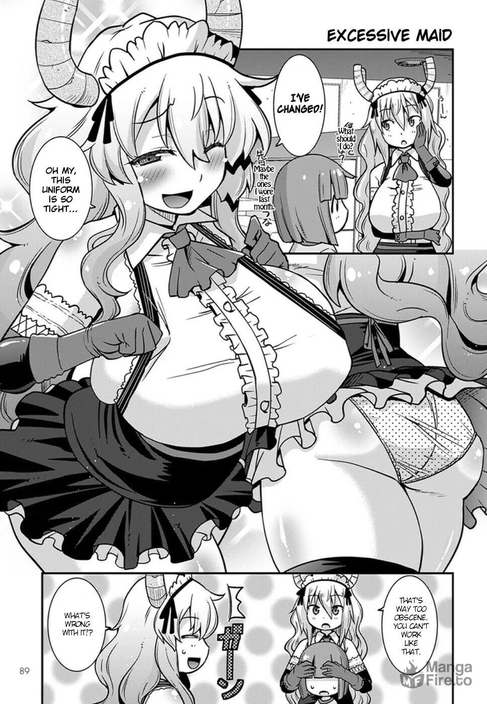 Kobayashi-san Chi no Maid Dragon: Lucoa Is My xx Chapter 4 page 3 - 