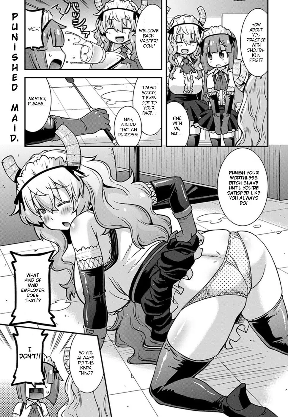 Kobayashi-san Chi no Maid Dragon: Lucoa Is My xx Chapter 4 page 7 - 