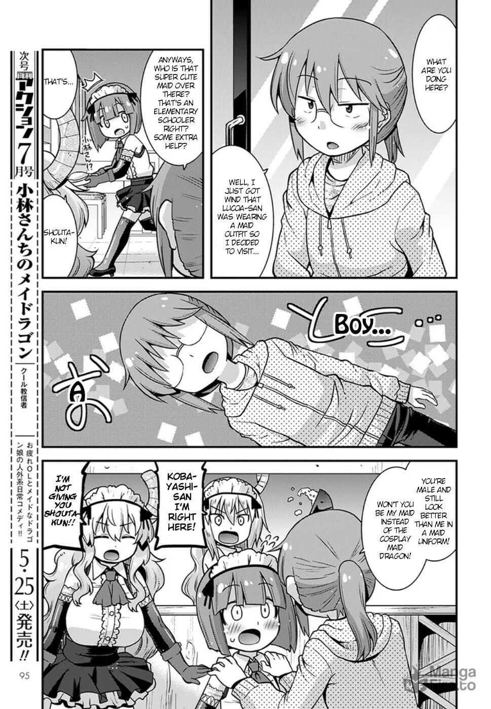 Kobayashi-san Chi no Maid Dragon: Lucoa Is My xx Chapter 4 page 9 - 