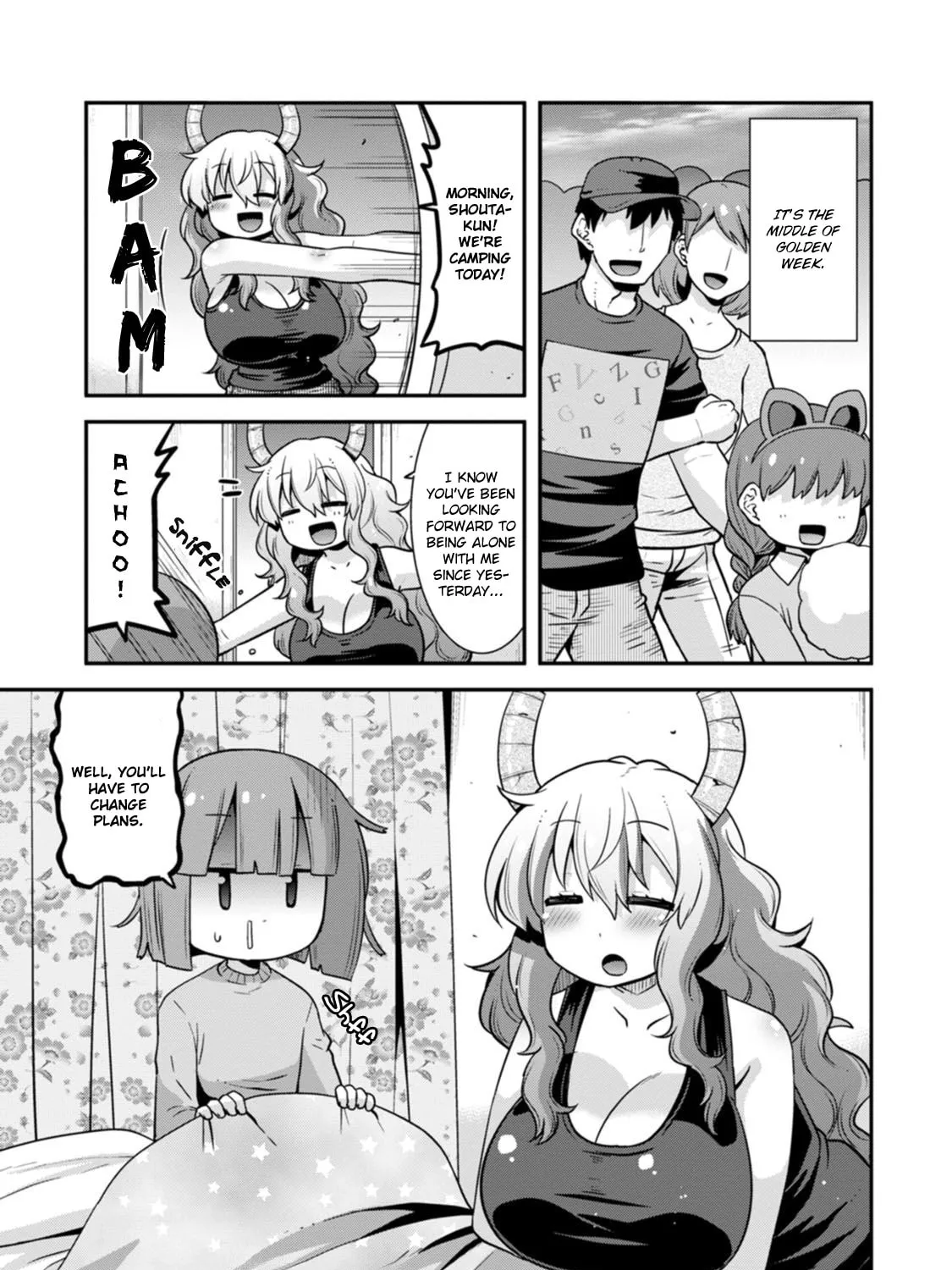 Kobayashi-san Chi no Maid Dragon: Lucoa Is My xx Chapter 40 page 1 - 