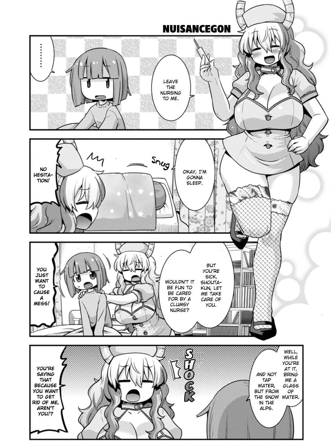 Kobayashi-san Chi no Maid Dragon: Lucoa Is My xx Chapter 40 page 9 - 