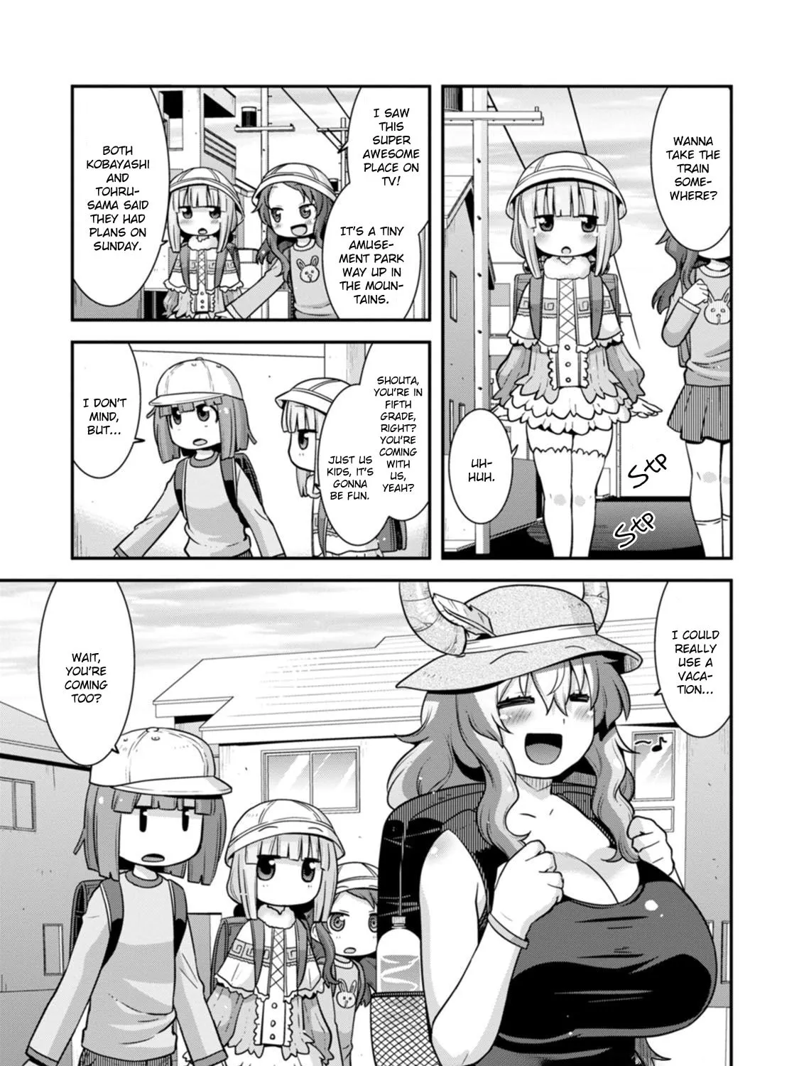 Kobayashi-san Chi no Maid Dragon: Lucoa Is My xx Chapter 41 page 1 - 