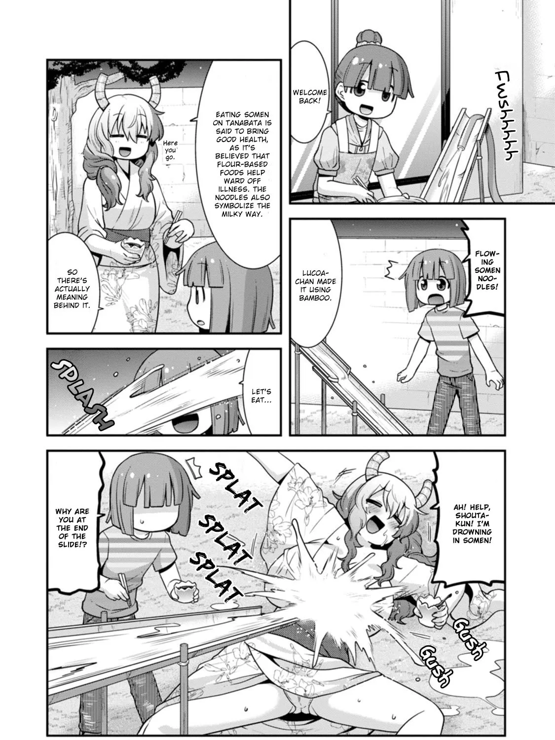 Kobayashi-san Chi no Maid Dragon: Lucoa Is My xx Chapter 42 page 27 - 