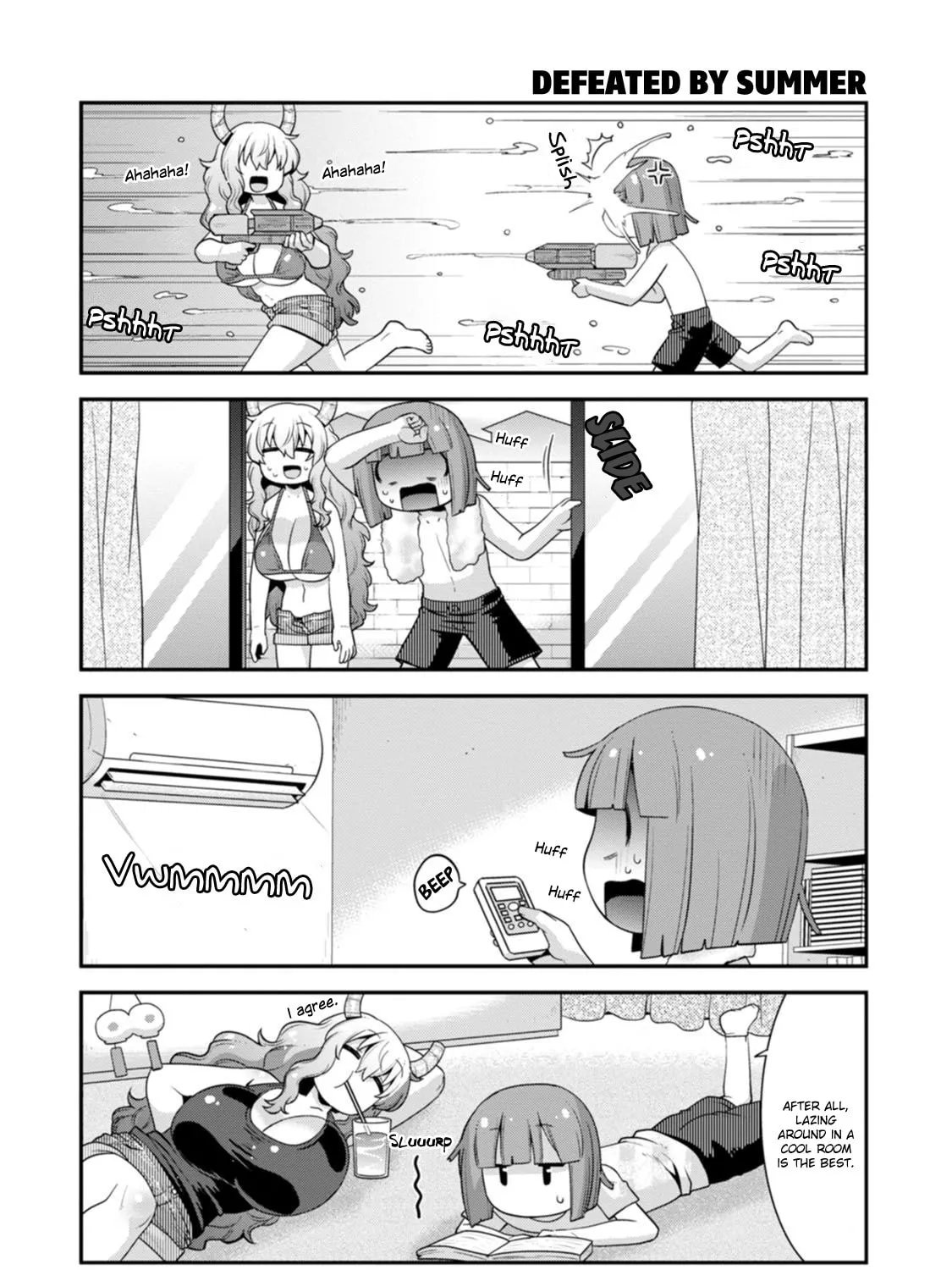 Kobayashi-san Chi no Maid Dragon: Lucoa Is My xx Chapter 43 page 27 - 