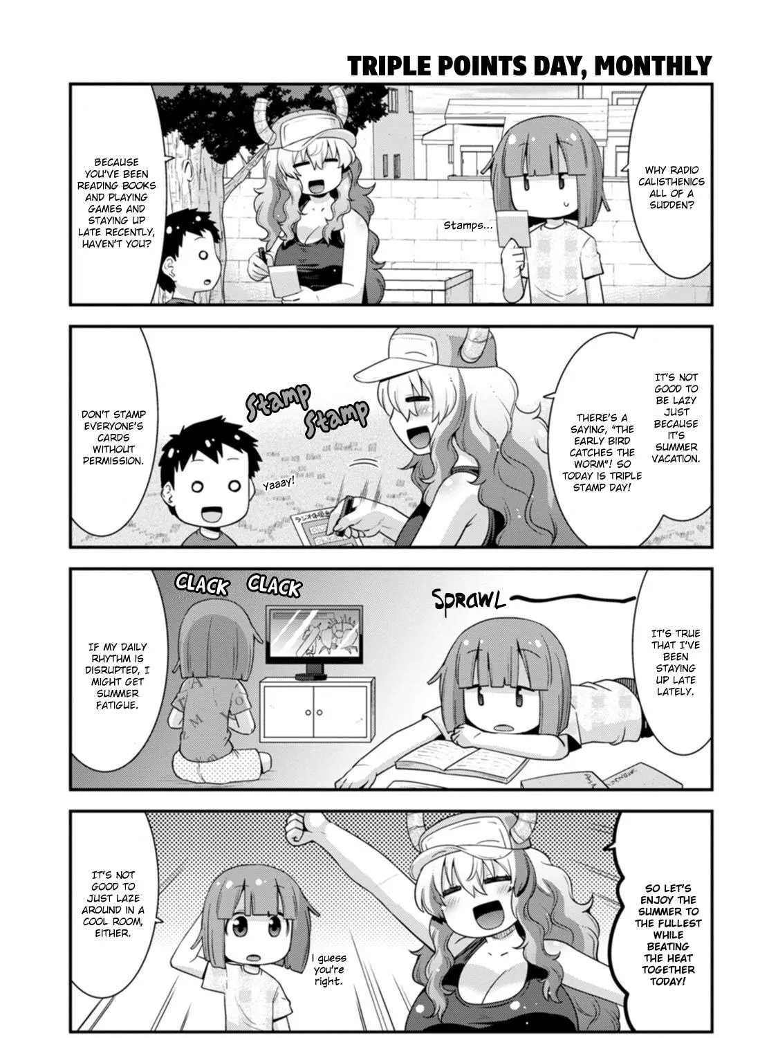 Kobayashi-san Chi no Maid Dragon: Lucoa Is My xx Chapter 43 page 5 - 