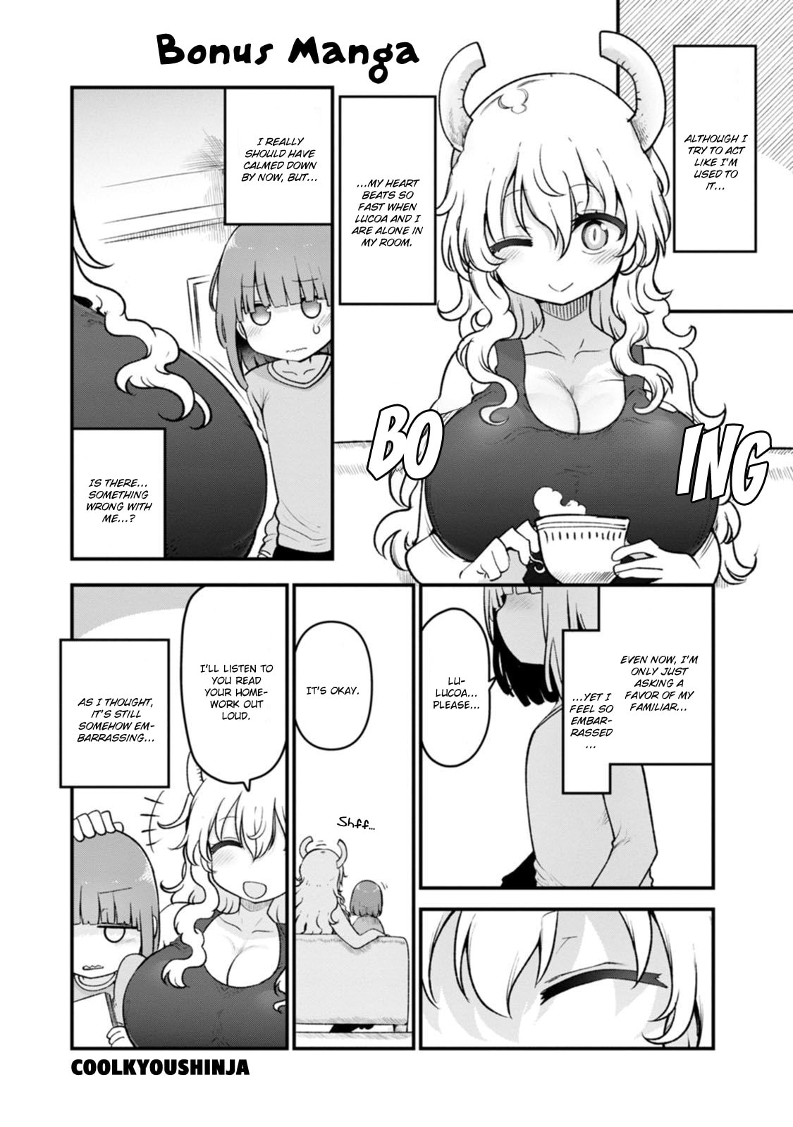 Kobayashi-san Chi no Maid Dragon: Lucoa Is My xx Chapter 44.5 page 2 - 