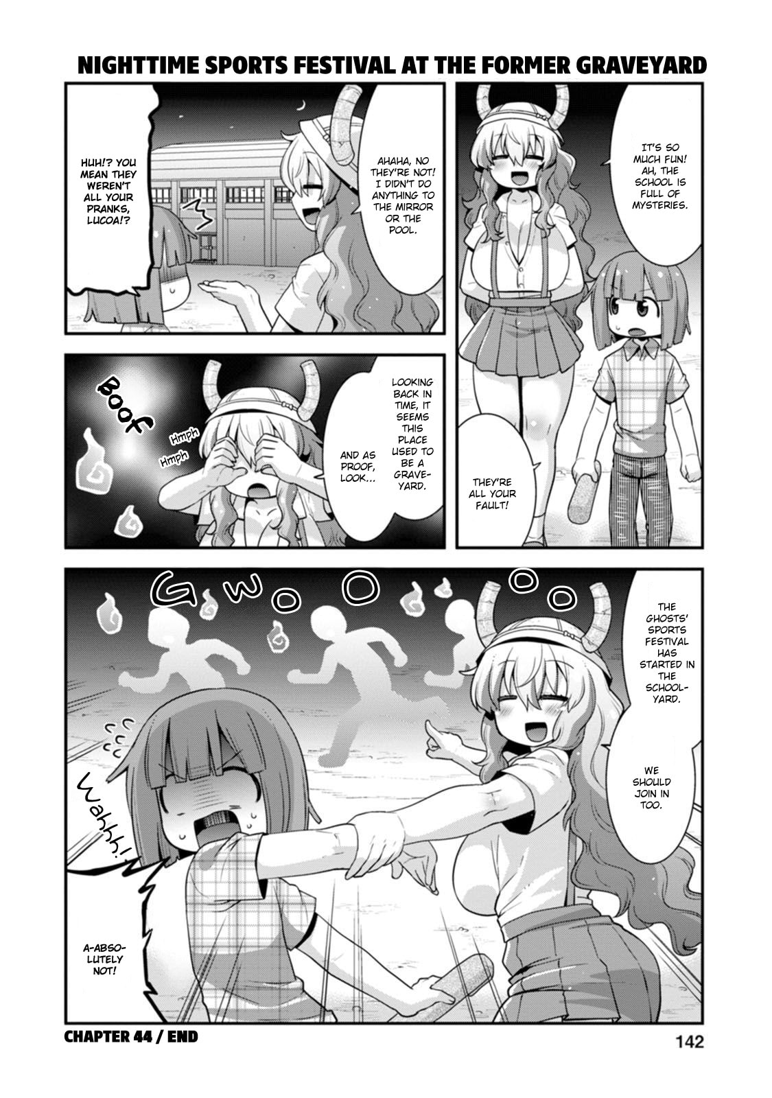 Kobayashi-san Chi no Maid Dragon: Lucoa Is My xx Chapter 44 page 14 - 