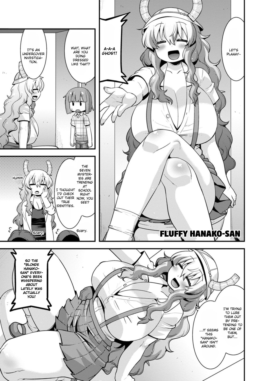 Kobayashi-san Chi no Maid Dragon: Lucoa Is My xx Chapter 44 page 3 - 