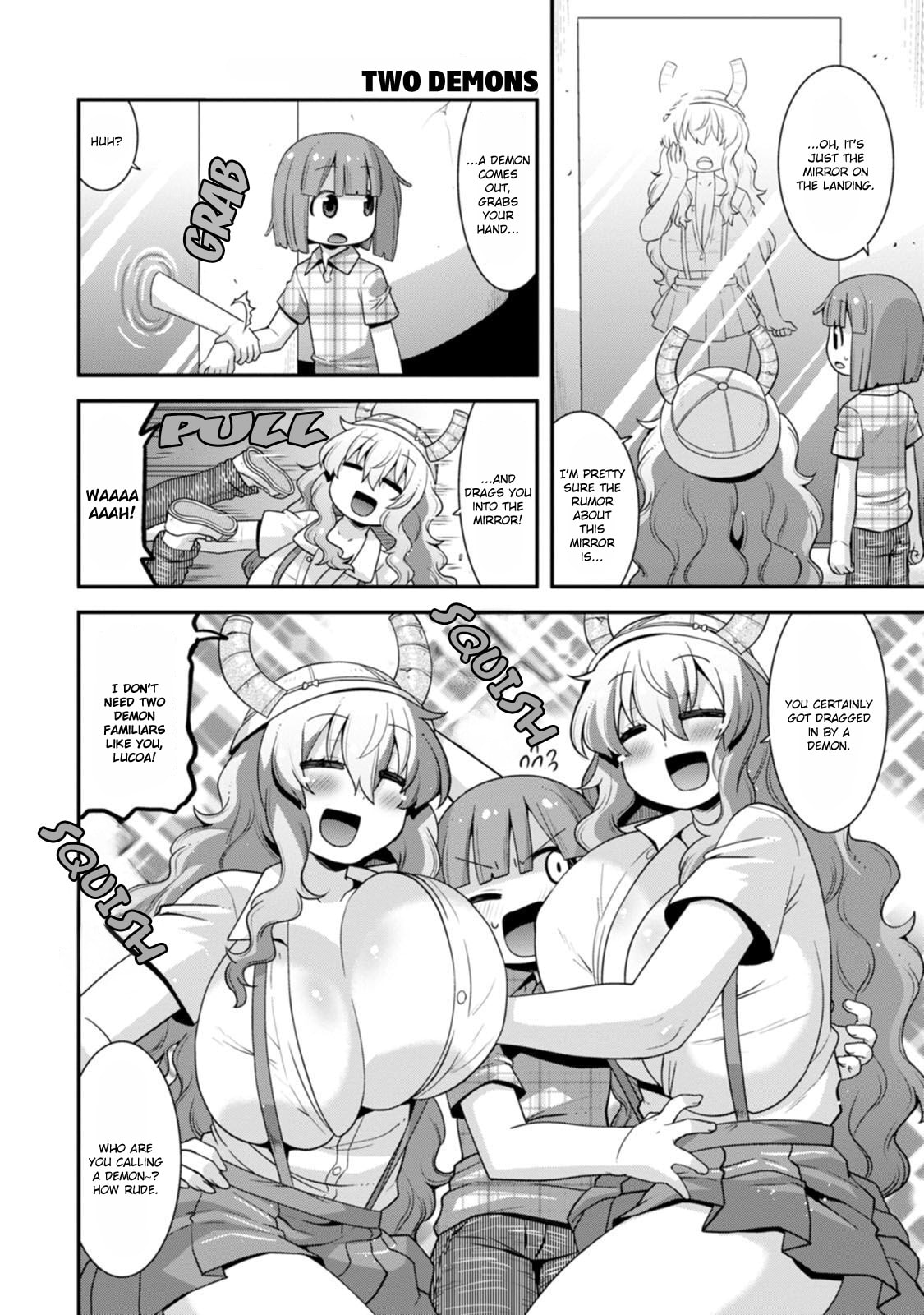 Kobayashi-san Chi no Maid Dragon: Lucoa Is My xx Chapter 44 page 8 - 