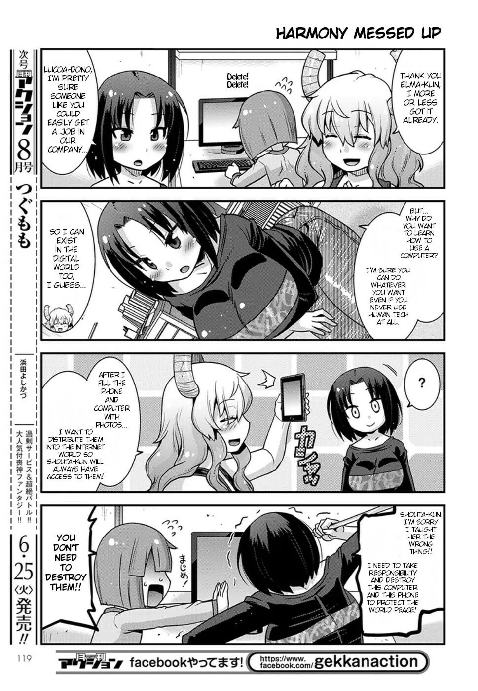 Kobayashi-san Chi no Maid Dragon: Lucoa Is My xx Chapter 5 page 11 - 