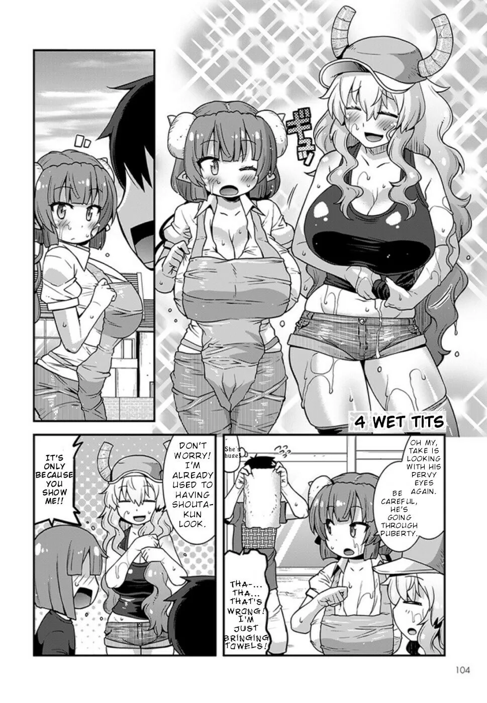 Kobayashi-san Chi no Maid Dragon: Lucoa Is My xx Chapter 7 page 4 - 